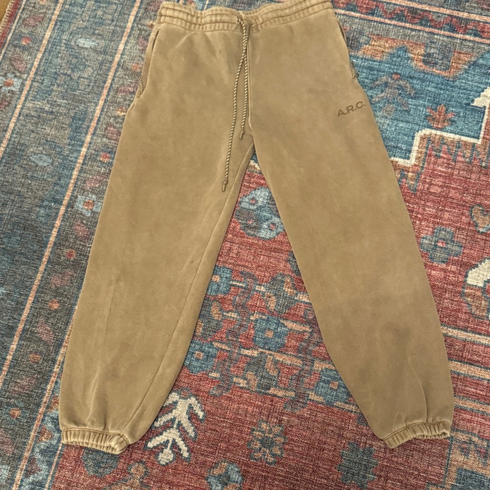 A.P.C. Beige Casual Pants